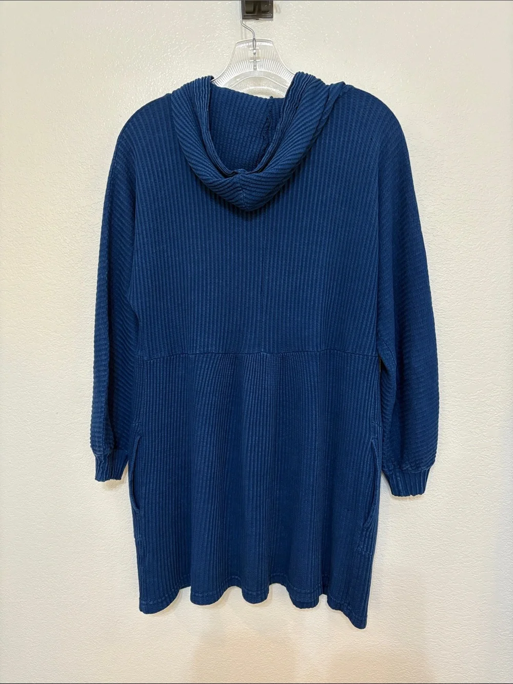 Fenini - Blue Zip Up Swimsuit / Beach Coverup - Size Small. B83